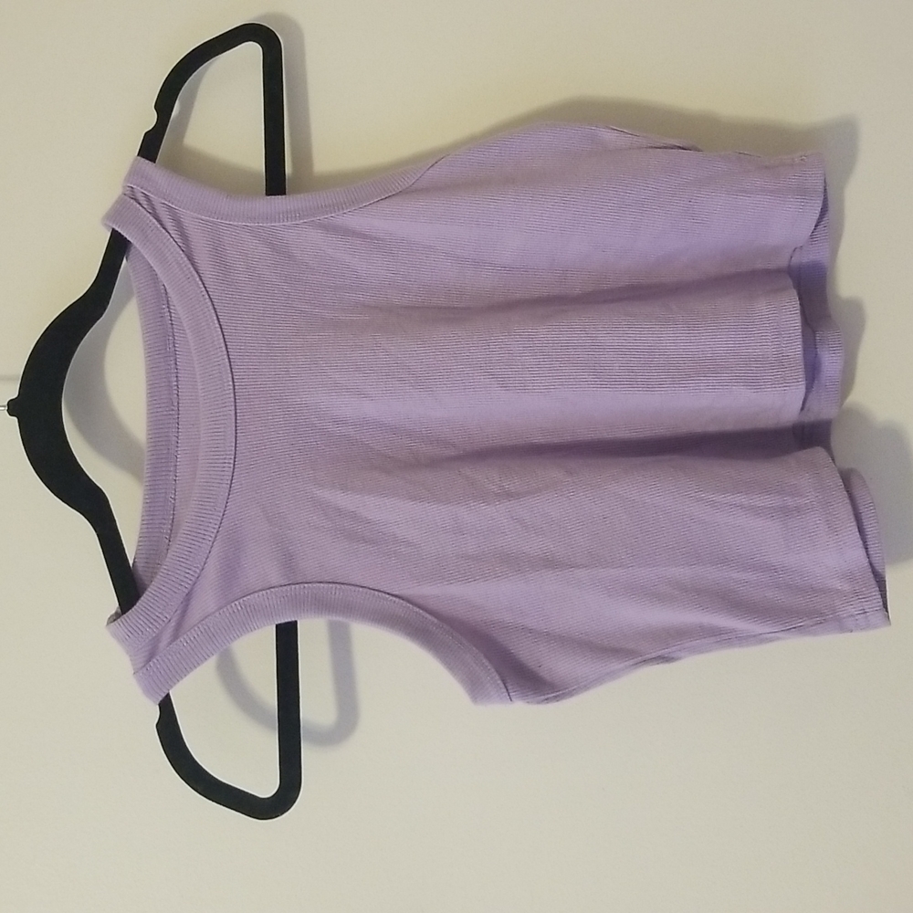 Light Purple Cropped Tank